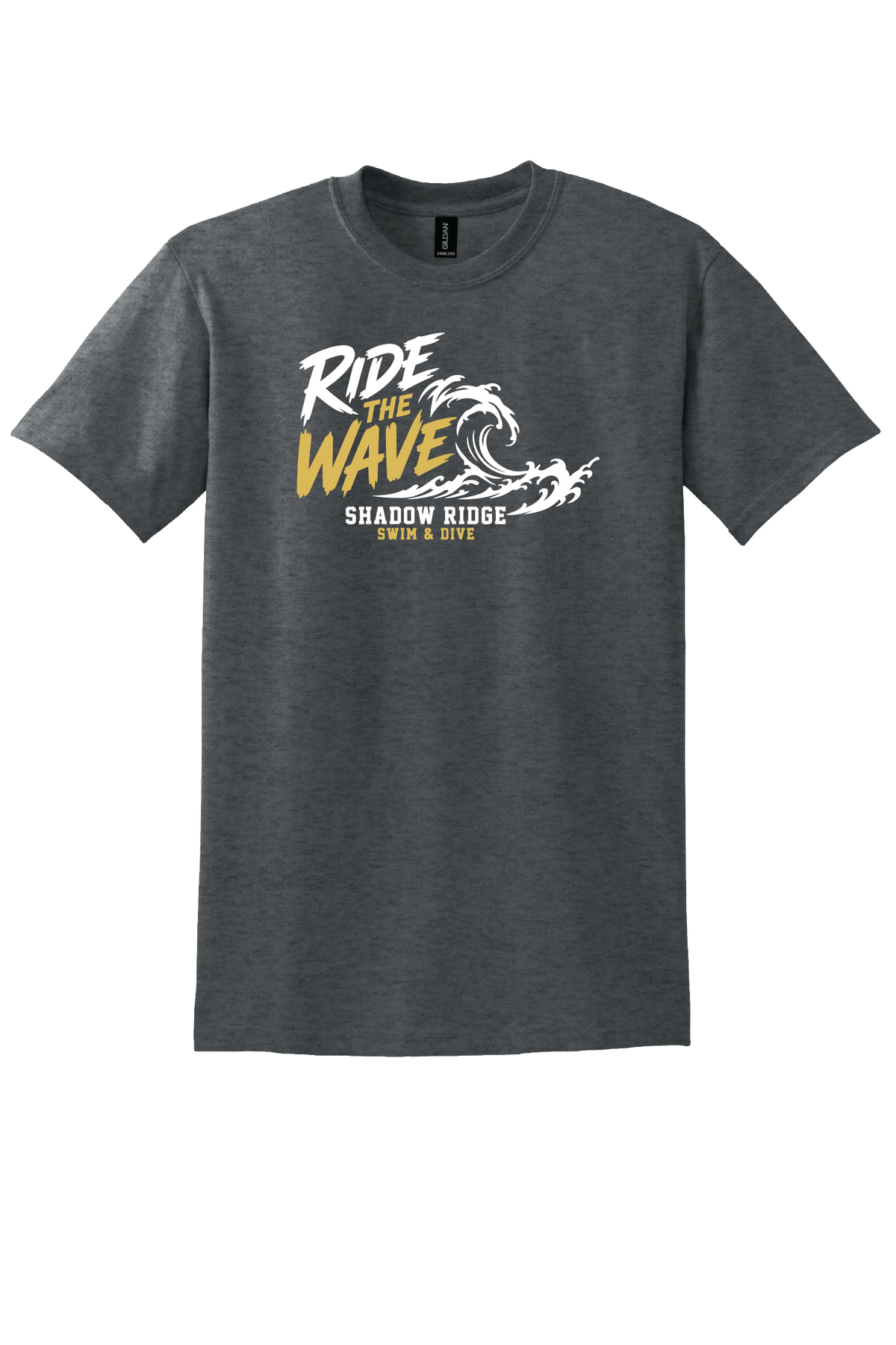 Short Sleeve Shirt with Ride the Wave Logo