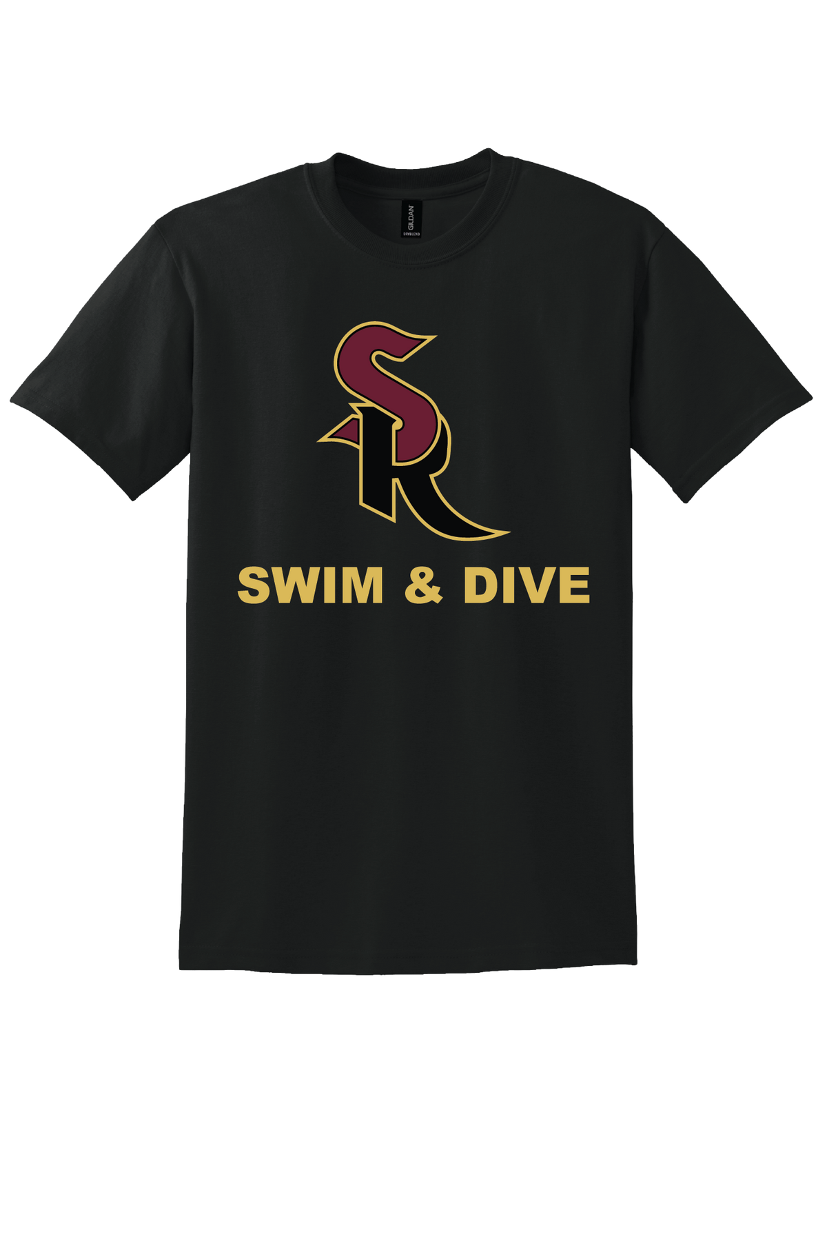 Short Sleeve Shirt with SR Swim and Dive Logo