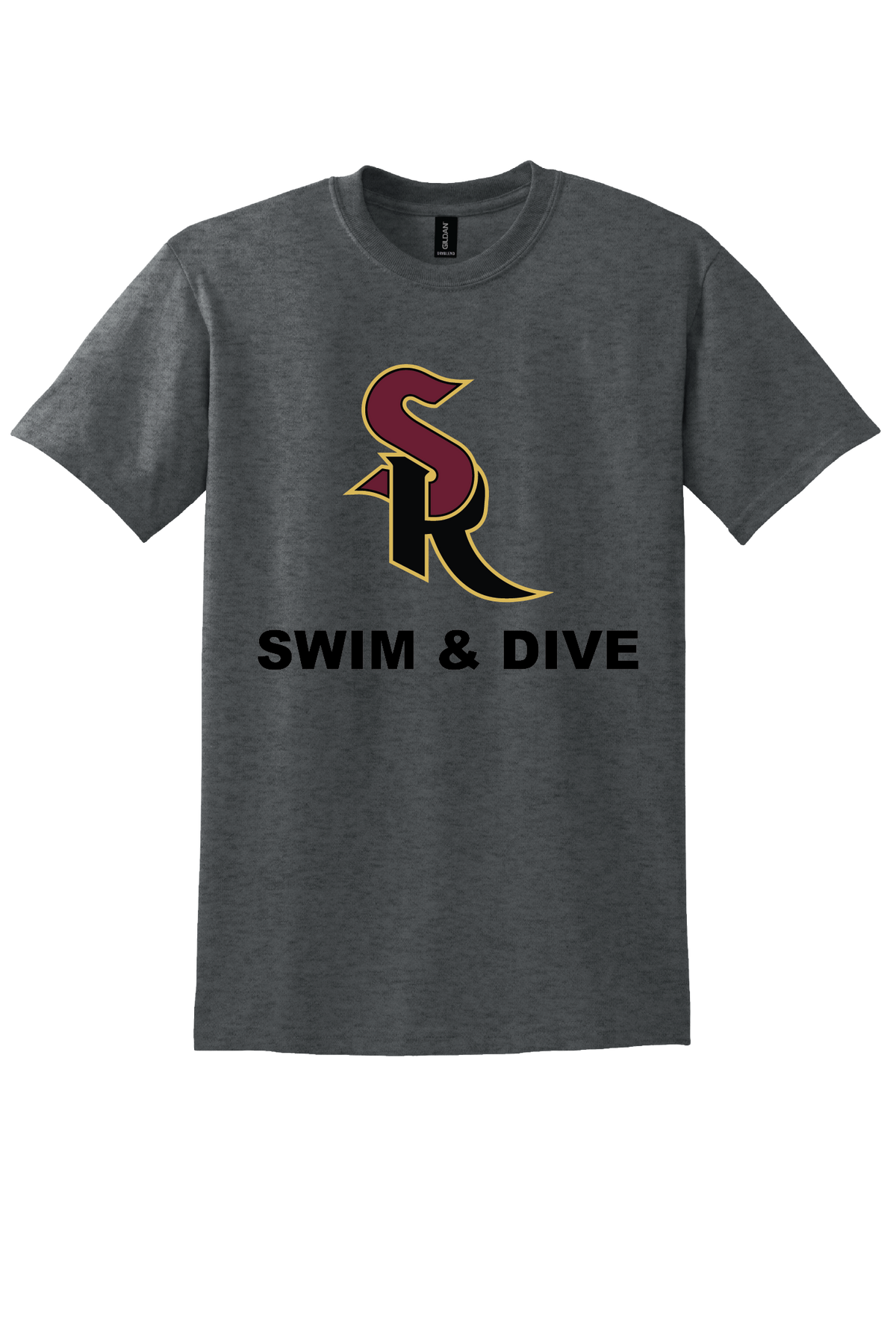 Short Sleeve Shirt with SR Swim and Dive Logo